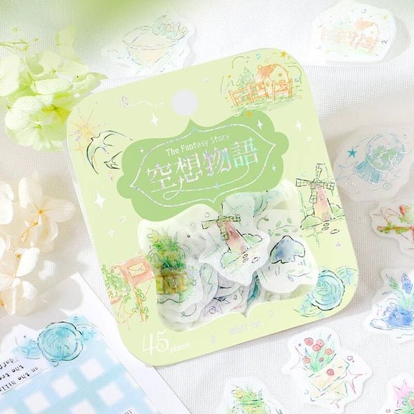 BGM Foil Stamping "Fantasy Story" Stickers / BGM