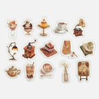 BGM Foil Stamping "Kissa A La Mode" Flake Stickers / BGM