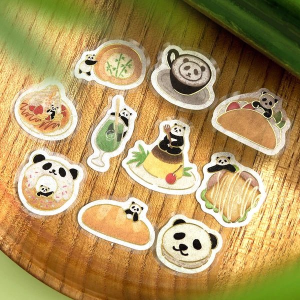 BGM Foil Stamping "Panda Biyori" Stickers / BGM