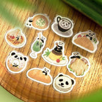 BGM Foil Stamping "Panda Biyori" Stickers / BGM