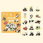 BGM Foil Stamping "Panda Biyori" Stickers / BGM