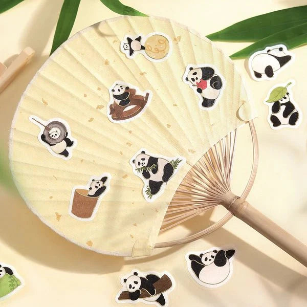 BGM Foil Stamping "Panda Biyori" Stickers / BGM
