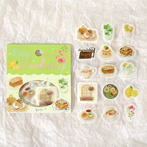 BGM Foil Stamping "Today's Cafe" Stickers / BGM