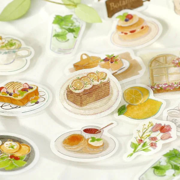 BGM Foil Stamping "Today's Cafe" Stickers / BGM