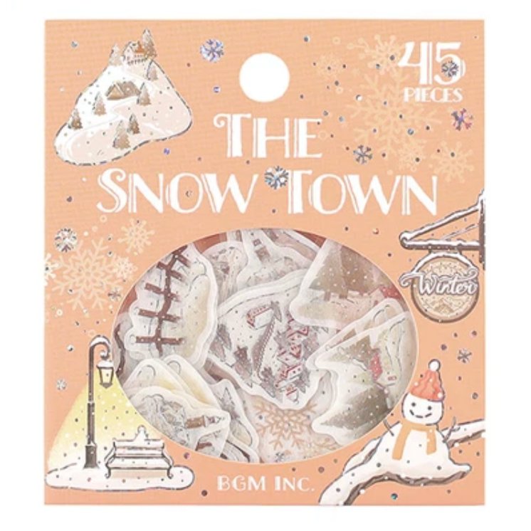 BGM Foil Stamping Winter Stickers / BGM