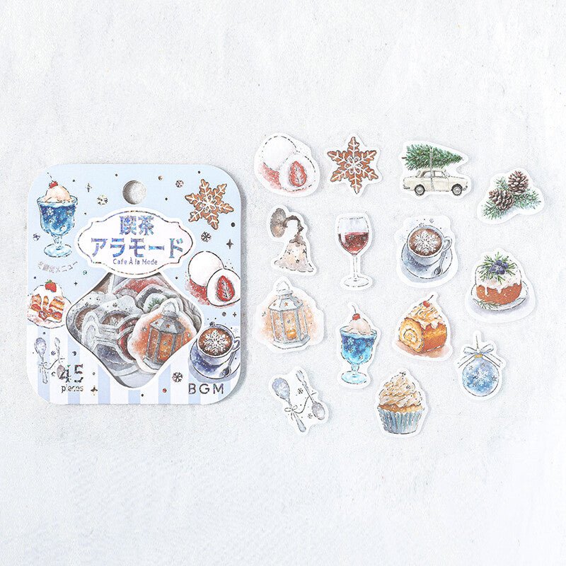 BGM Foil Stamping Winter Stickers / BGM