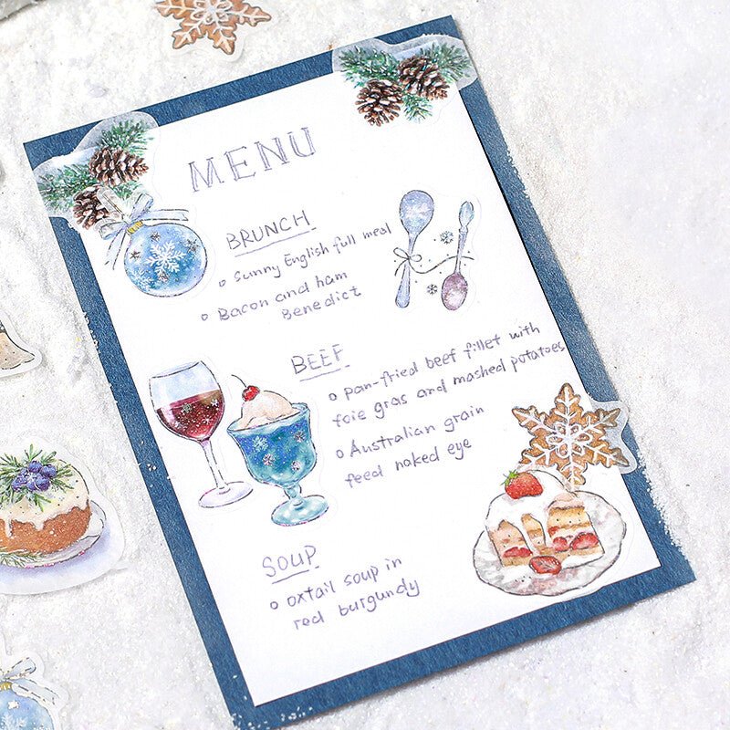 BGM Foil Stamping Winter Stickers / BGM