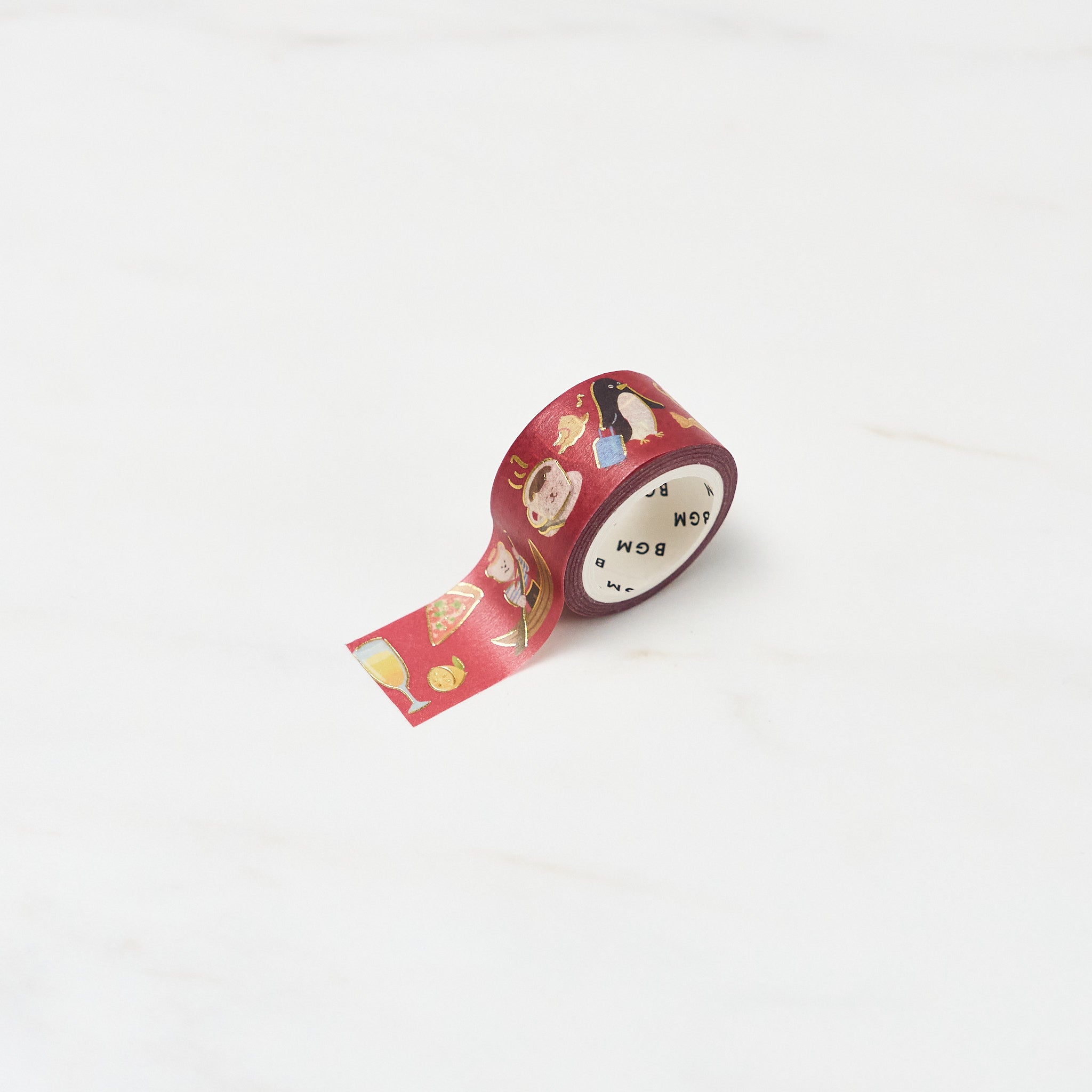 BGM World Cafe Travelogue Series Foil Masking Tape / BGM