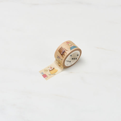 BGM World Cafe Travelogue Series Foil Masking Tape / BGM