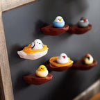 Bird Nest Magnetic Rubber Band Holder / biite