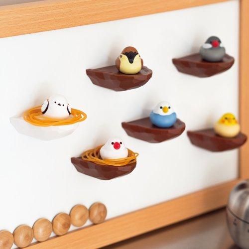Bird Nest Magnetic Rubber Band Holder / biite