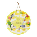 Birds and Seasonal Plants Die-Cut Wall Calendar 2026 / MIDORI