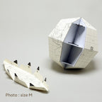 Blank Paper Globe Assembling Kit / Marumo Printing