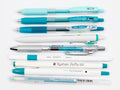 Blue Green - Turquoise Pen Sampler Set