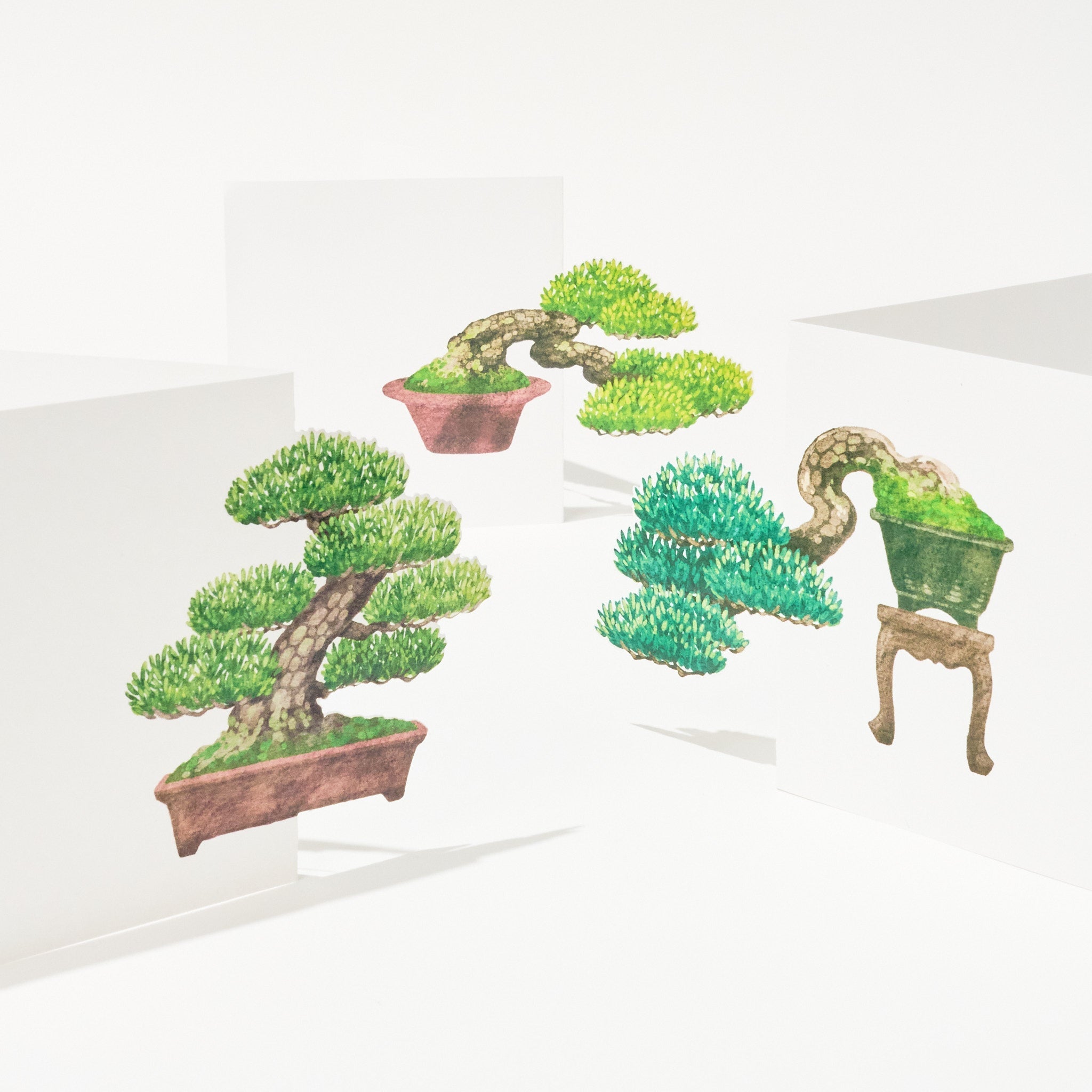 Bonsai Die-Cut Memo Pad / Marumo Printing