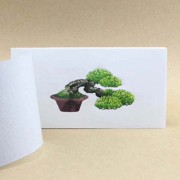 Bonsai Die-Cut Memo Pad / Marumo Printing