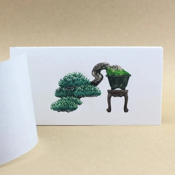 Bonsai Die-Cut Memo Pad / Marumo Printing