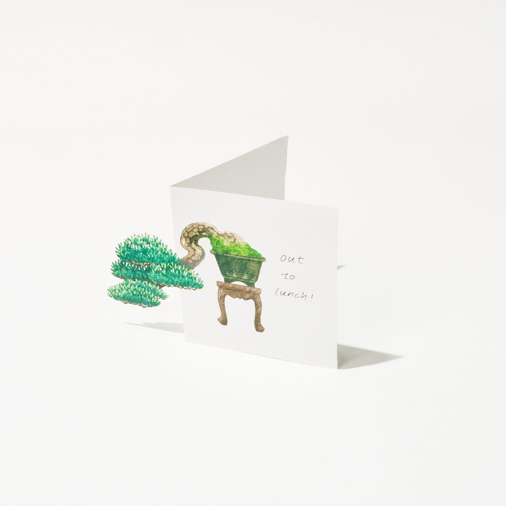 Bonsai Die-Cut Memo Pad / Marumo Printing