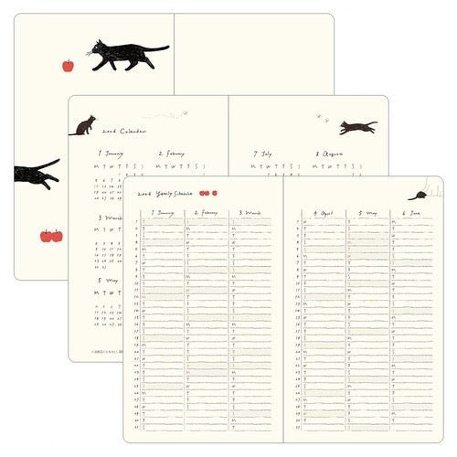 Book Style Diary Planners 2026 / MIDORI