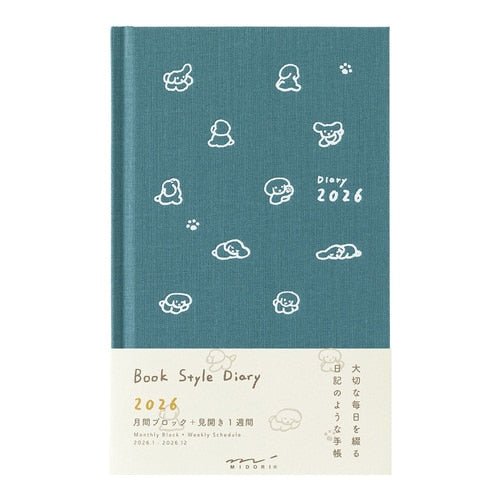 Book Style Diary Planners 2026 / MIDORI