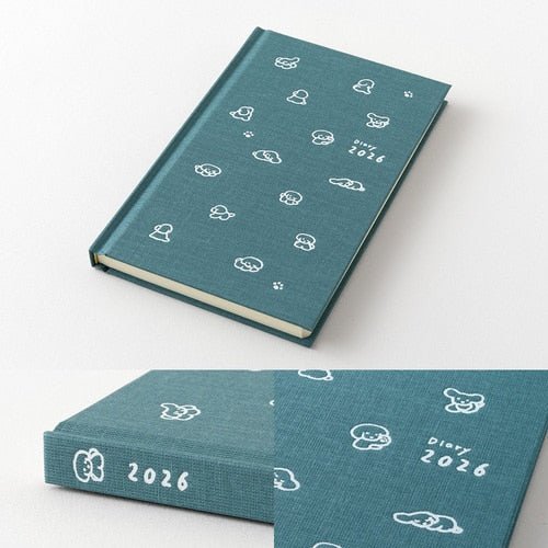 Book Style Diary Planners 2026 / MIDORI