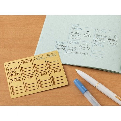 Brass Diary Template / MIDORI