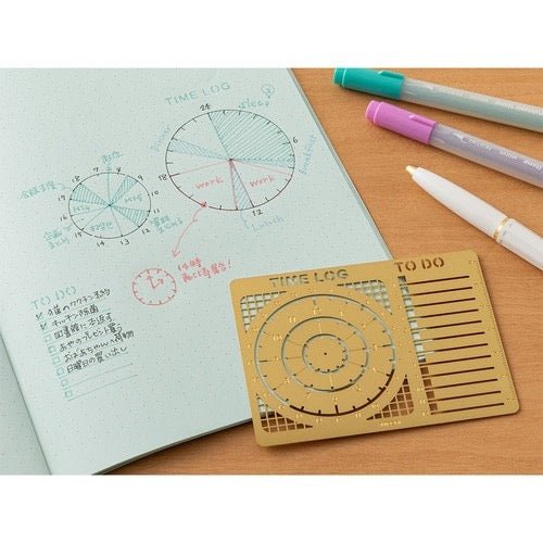Brass Diary Template / MIDORI