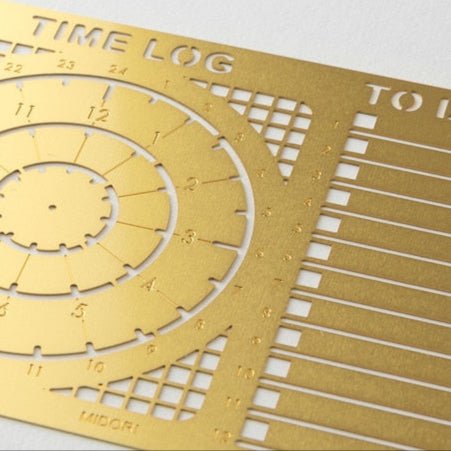 Brass Diary Template / MIDORI