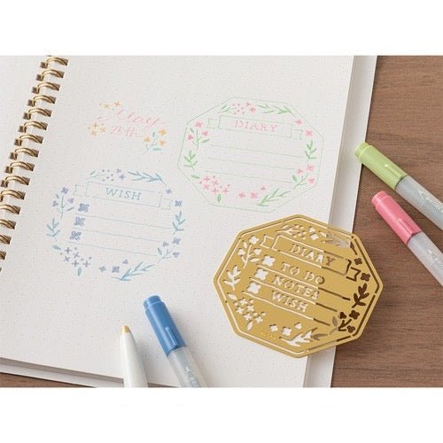 Brass Motif Template / MIDORI