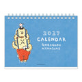 Mind Wave 2027 B6 Desk Calendar - Nyansuke Crayon Doodles