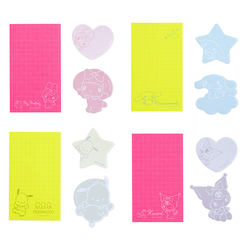 Sanrio Calm Color Sticky Note Set of 3