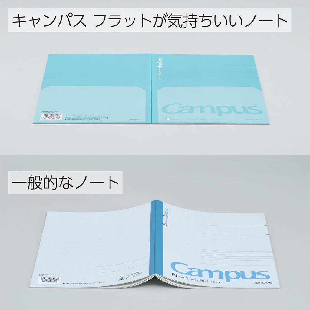 Campus Flat Kimochii Notebook Set / KOKUYO