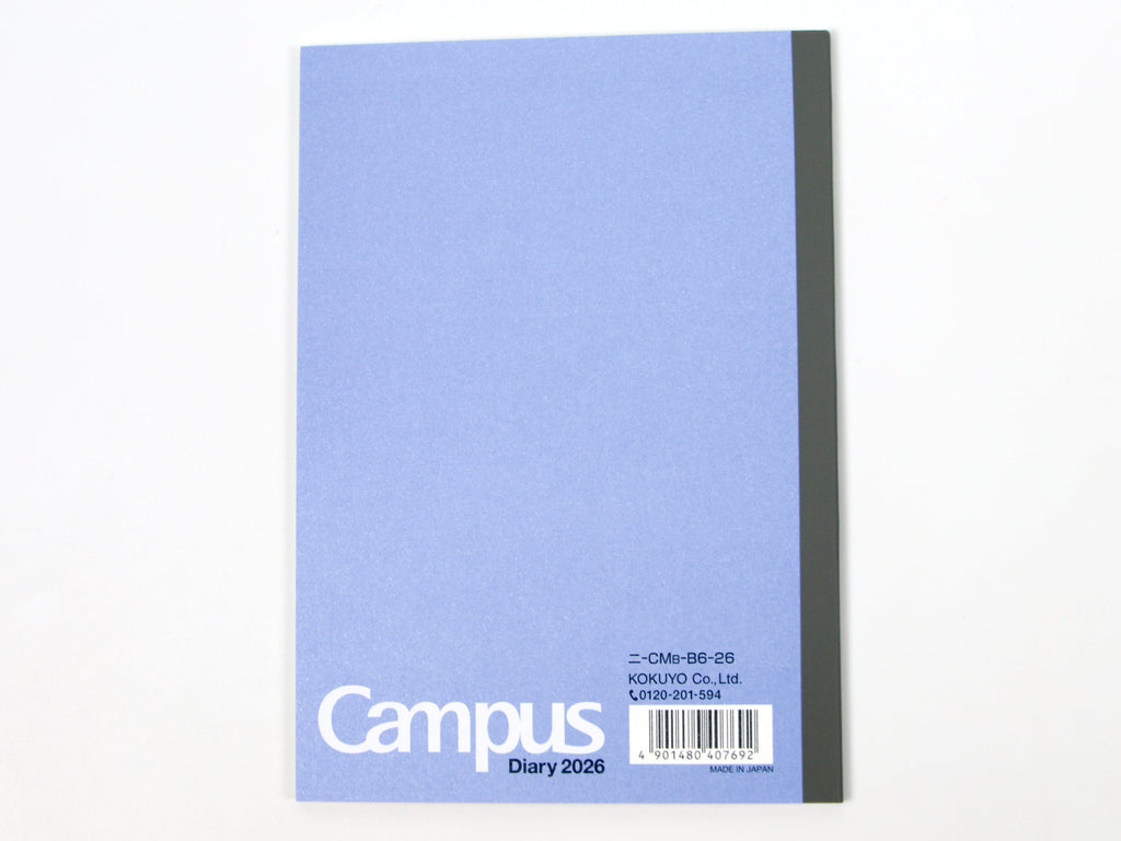 Kokuyo Campus Basic Monthly 2026 B6