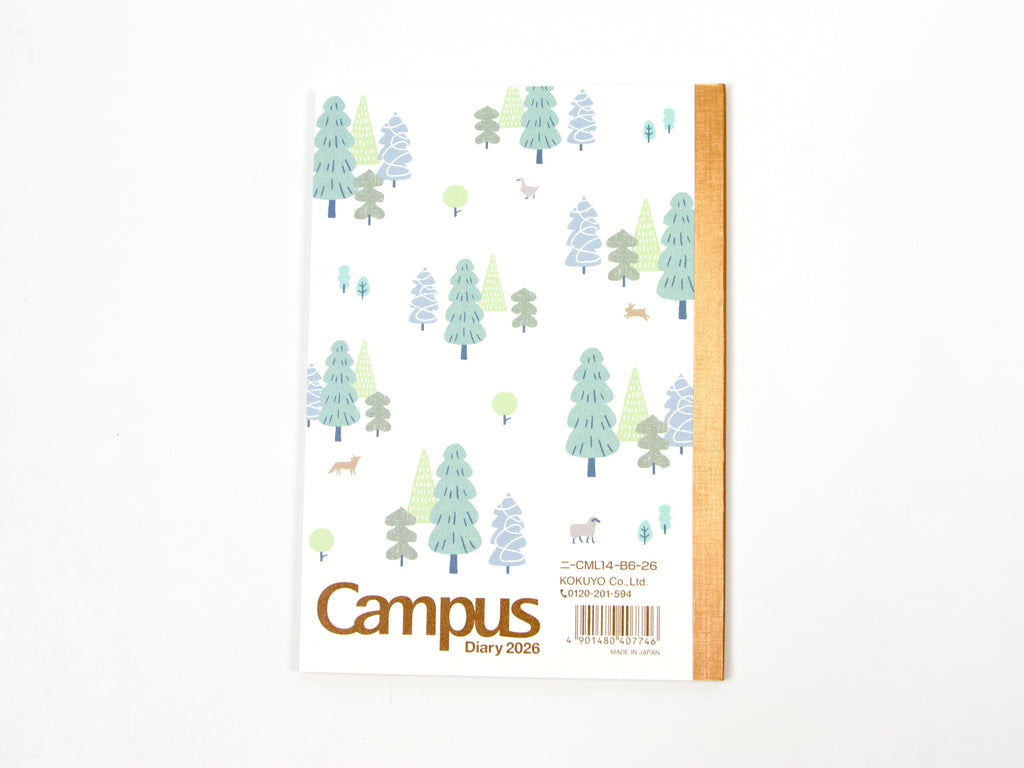 Kokuyo Campus Basic Monthly 2026 B6