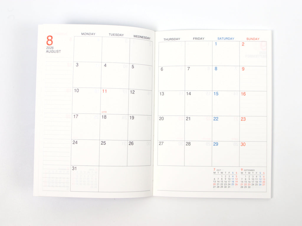 Kokuyo Campus Basic Monthly 2026 B6