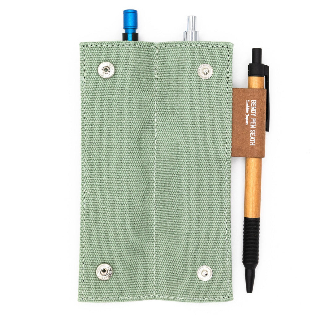 Canvas x MAYA Leather Bendy Pen Case 2+1 / Luddite