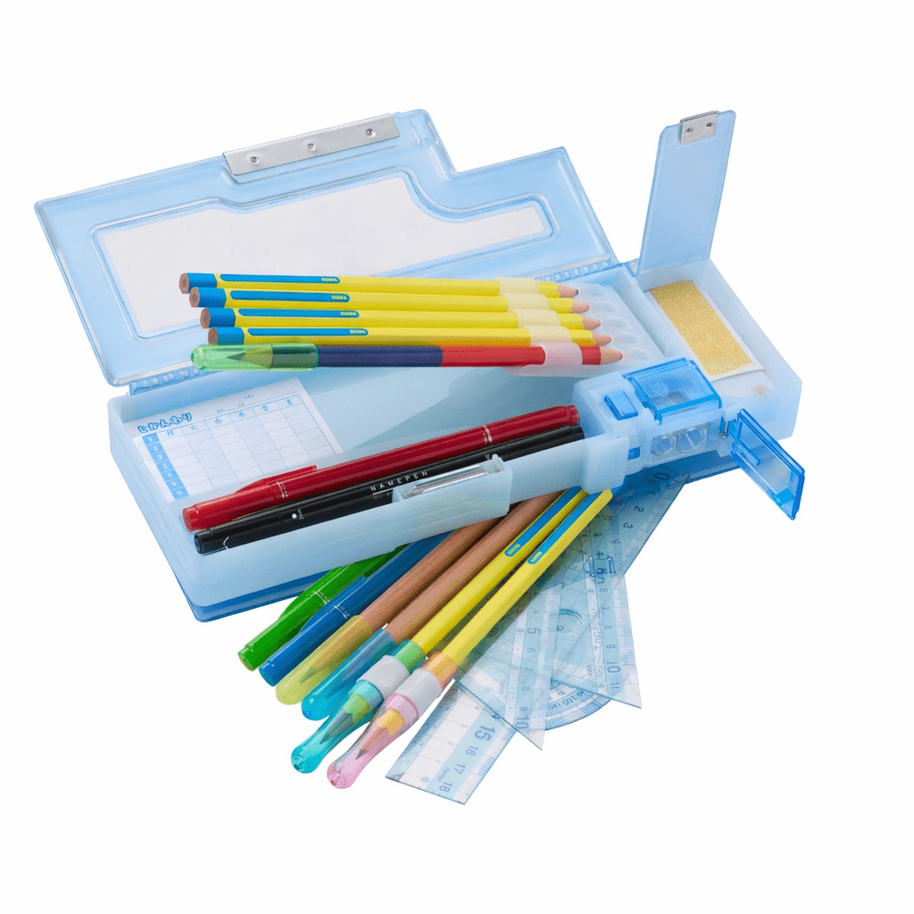 Capalette 3-Pocket Pencil Case / Raymay Fujii