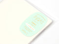 Midori Yuru Log Clear Cover B6