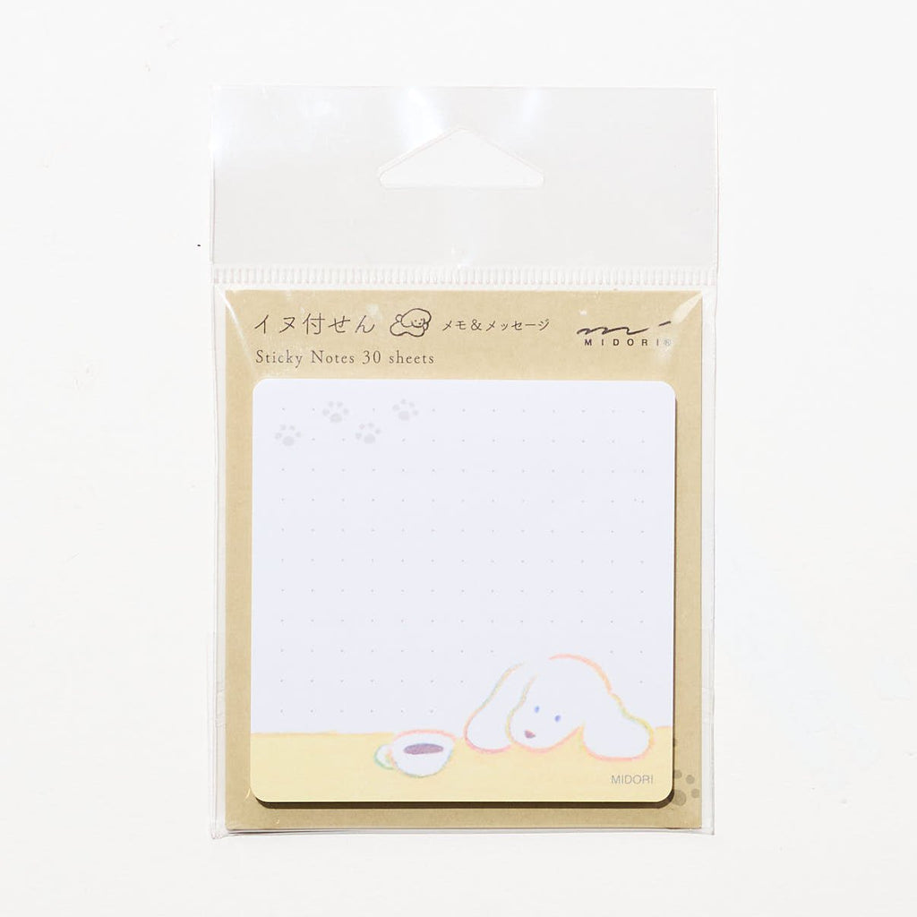 Cat and Dog Message Sticky Notes / MIDORI