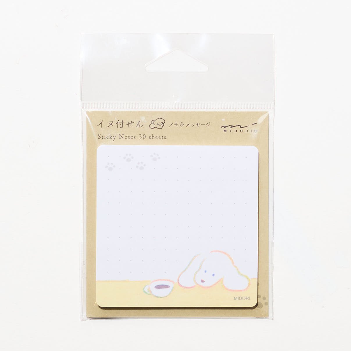Cat and Dog Message Sticky Notes / MIDORI