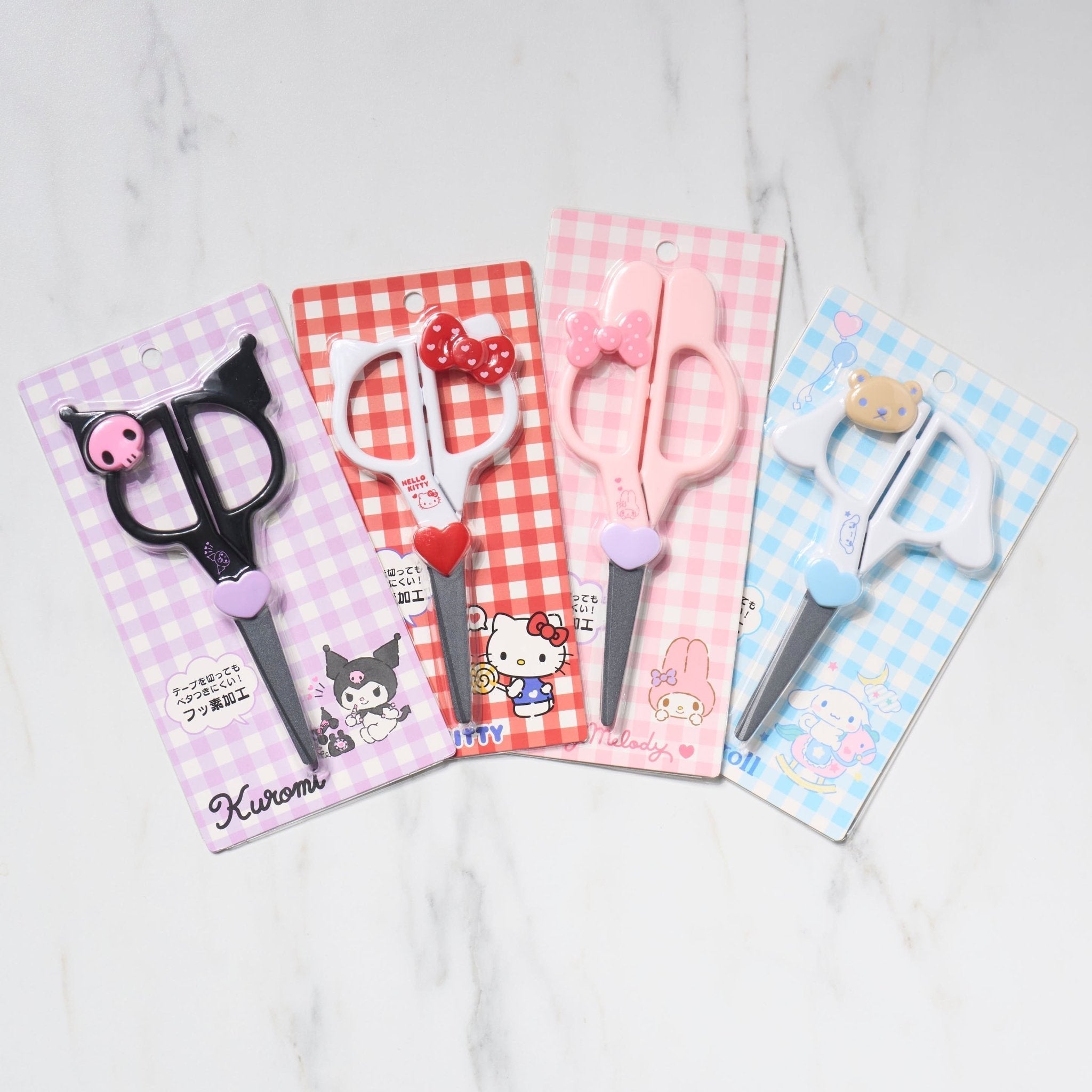 Character Face Cut Scissors / Sanrio