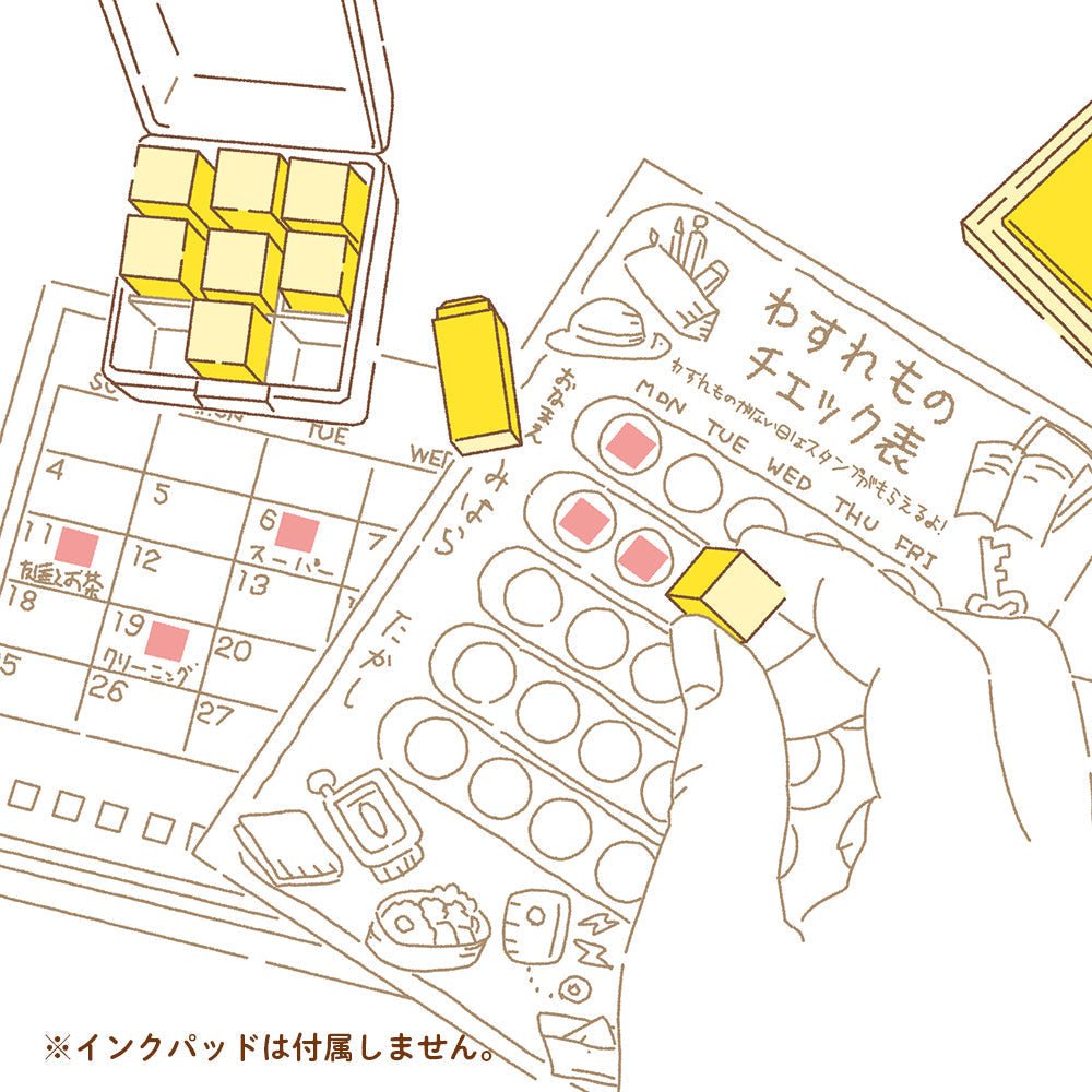 Check Stamp - Crayon Shin-chan / BEVERLY