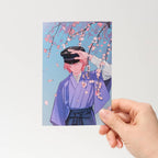 "Cherry Blossom Memories" Postcard by Nitnglll / Bungu