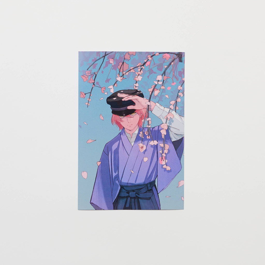 "Cherry Blossom Memories" Postcard by Nitnglll / Bungu