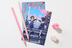 Cherry Blossom Sakura Saku Wooden Pencils / Sun-Star