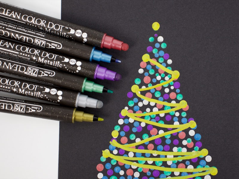 Kuretake Clean Color Dot Metallics