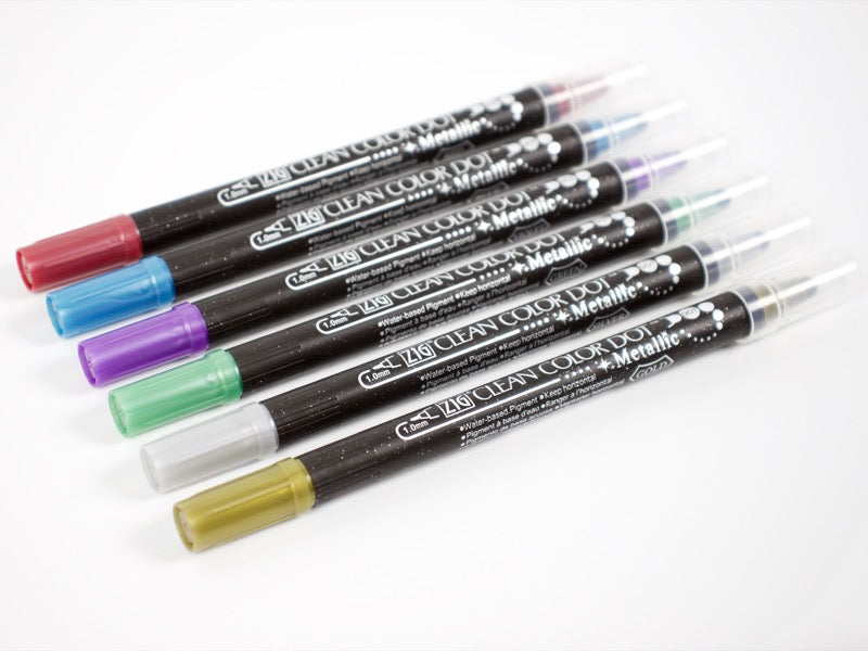 Kuretake Clean Color Dot Metallics