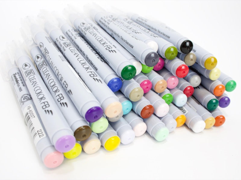 Kuretake Clean Color Faux Brush