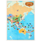 Clear File World Series 4-Sheet Set / Tokyo Cartographic