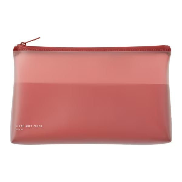Clear Soft Pen Pouch / MIDORI